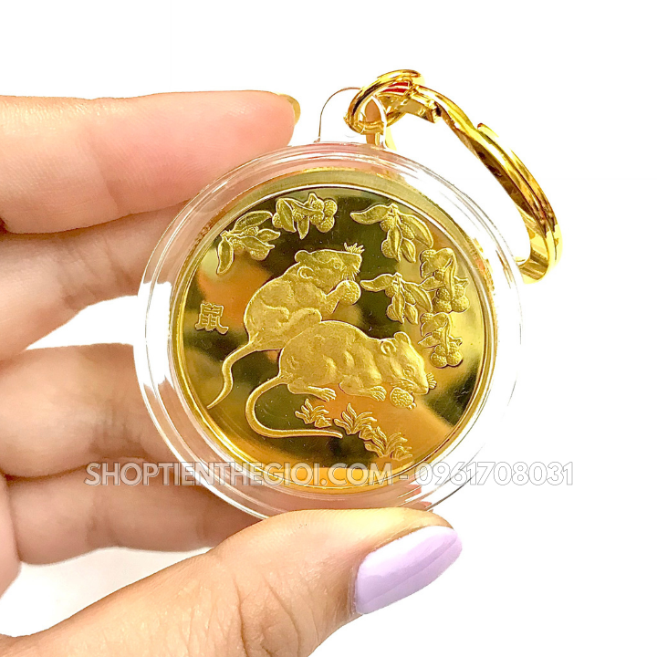 Móc Khóa 12 Con Giáp Tuổi Tý - Chuột 